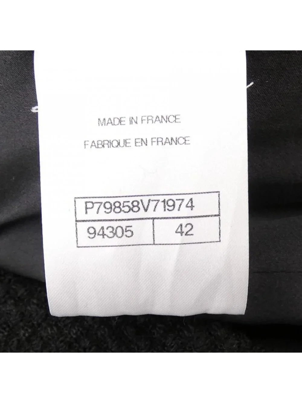 Chanel Coat Black 42